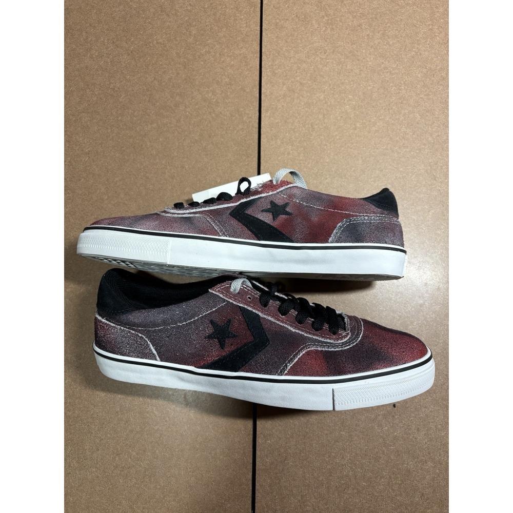 Converse Trapasso II Pro Ox Oyster Tie Dye Suede Sneaker 10.5M